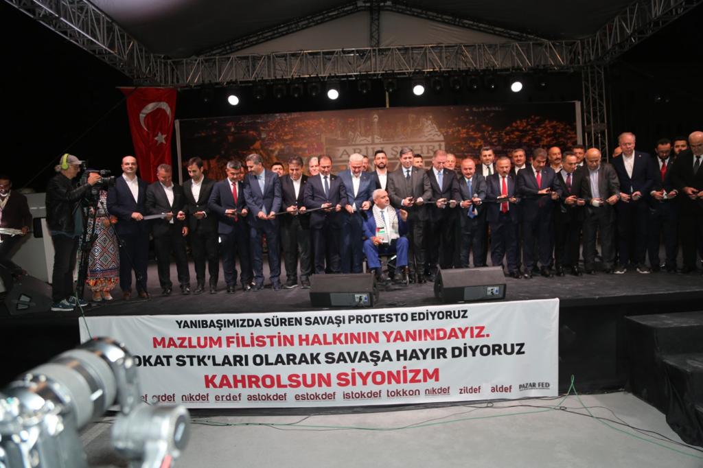 İstanbul Atatürk Havalimanı fuar alanında Tokat’ın yöresel lezzetleri ve kültürü tanıtıldı. 