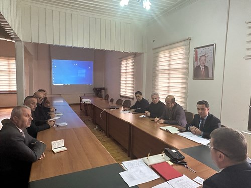 Kaymakamlığımızca yürütülen “Erbaa Çiçeklerle Güçlensin Projesi” koordinasyon toplantısı yapıldı.